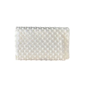Plaid, couverture à bulles brodée du prénom de bébé